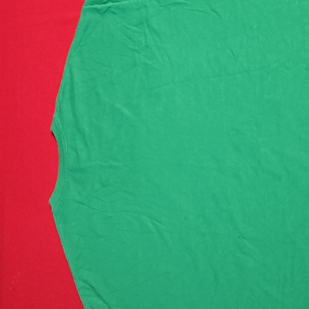 'Happy Alcoholiday' Shamrock clover March 17th graphic tee green 2XL EUC Novelty - Picture 3 of 5
